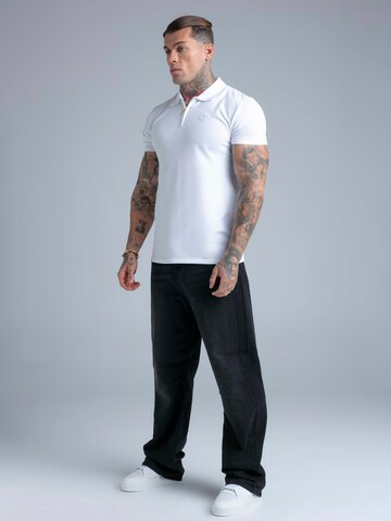 T-Shirt SikSilk en blanc