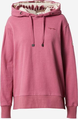 Felpa 'LOOLA' di Ragwear in rosa: frontale