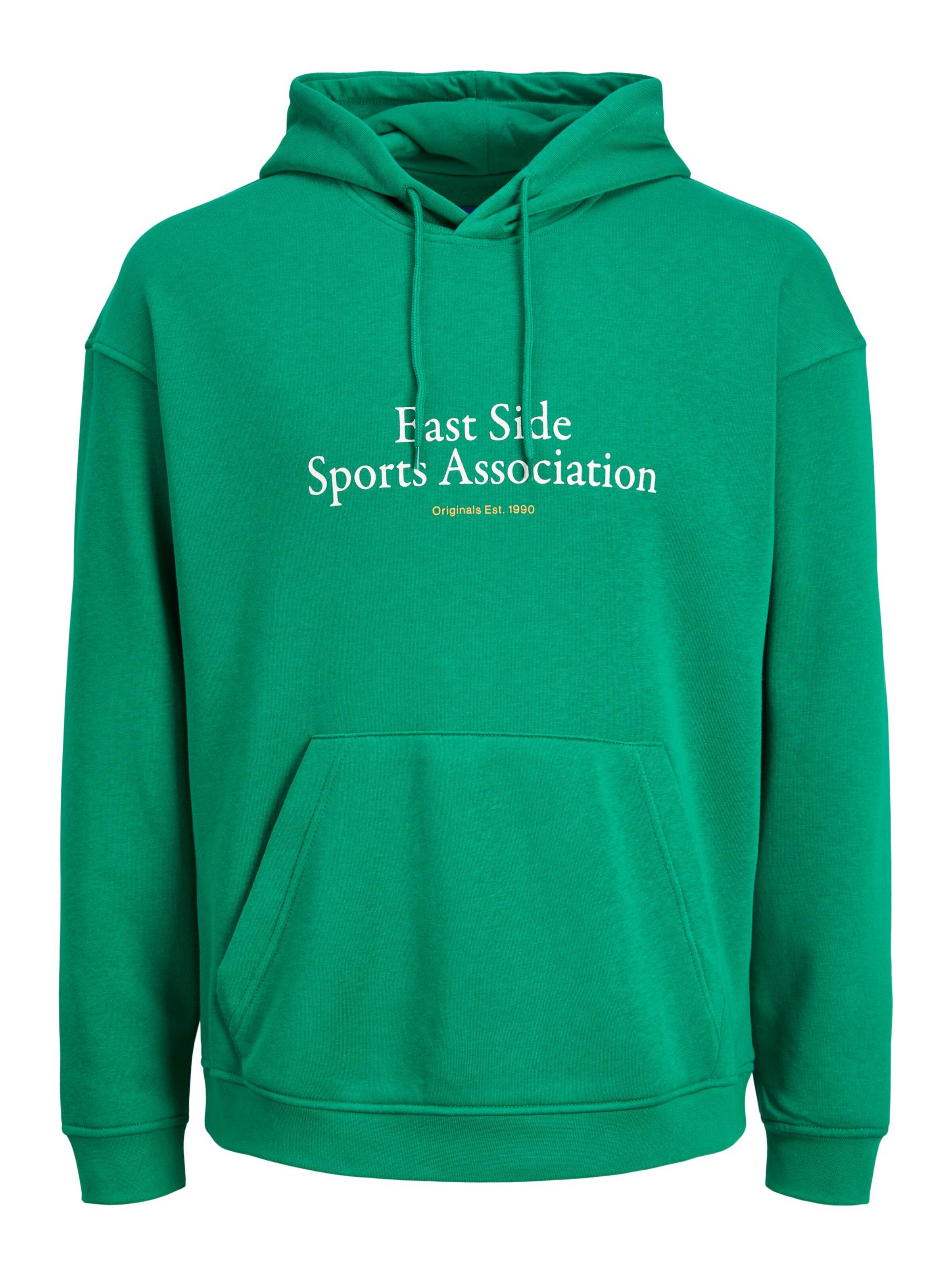 Sweat-shirt 'Brink City' JACK & JONES en vert : devant