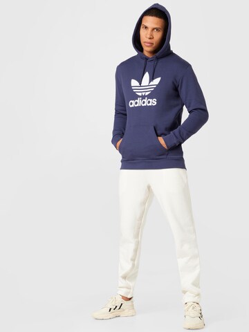 Sweat-shirt 'Adicolor Classics Trefoil' ADIDAS ORIGINALS en bleu