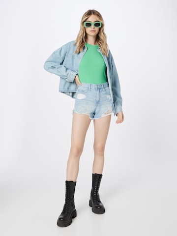 OVS Regular Shorts 'ALISON' in Blau