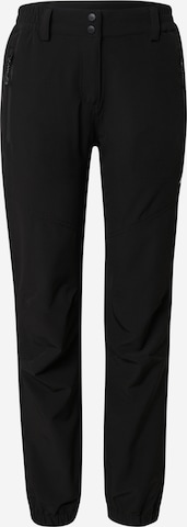 Whistler Tapered Outdoorbroek 'Naja' in Zwart: voorkant