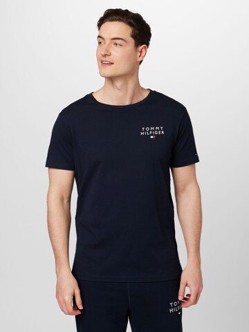 Tommy Hilfiger Underwear Tričko – modrá: přední strana
