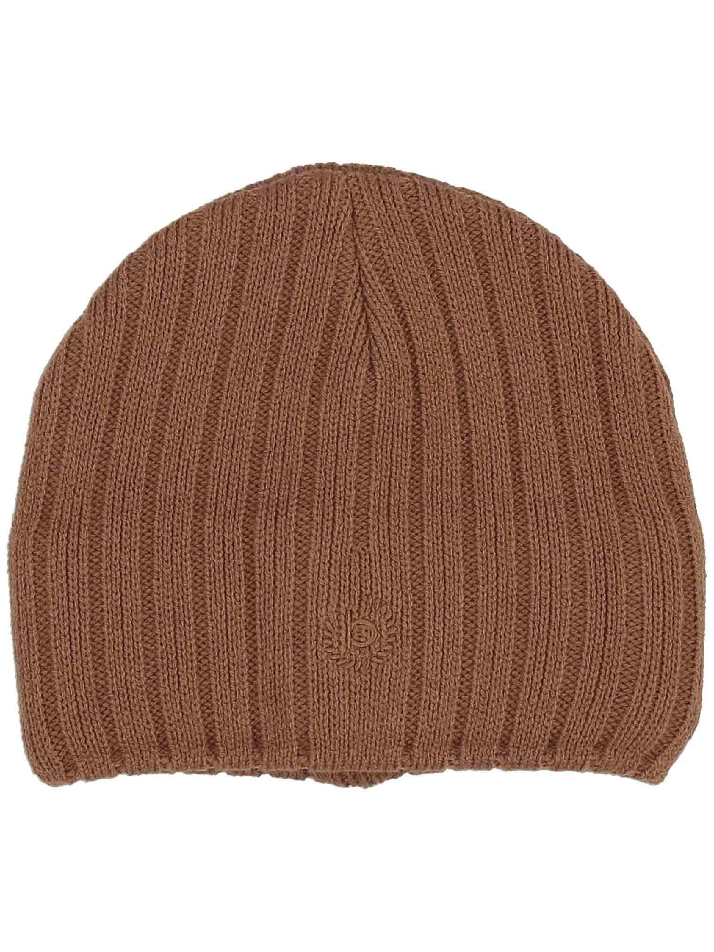 bugatti Beanie in Brown: front