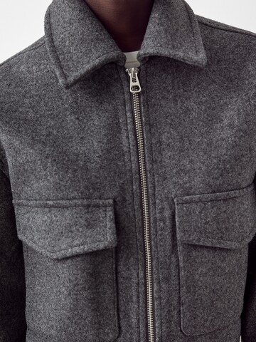 Bershka Between-season jacket in Grey