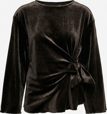 Pull-over 'OLMDaiza' Only Maternity en marron : devant