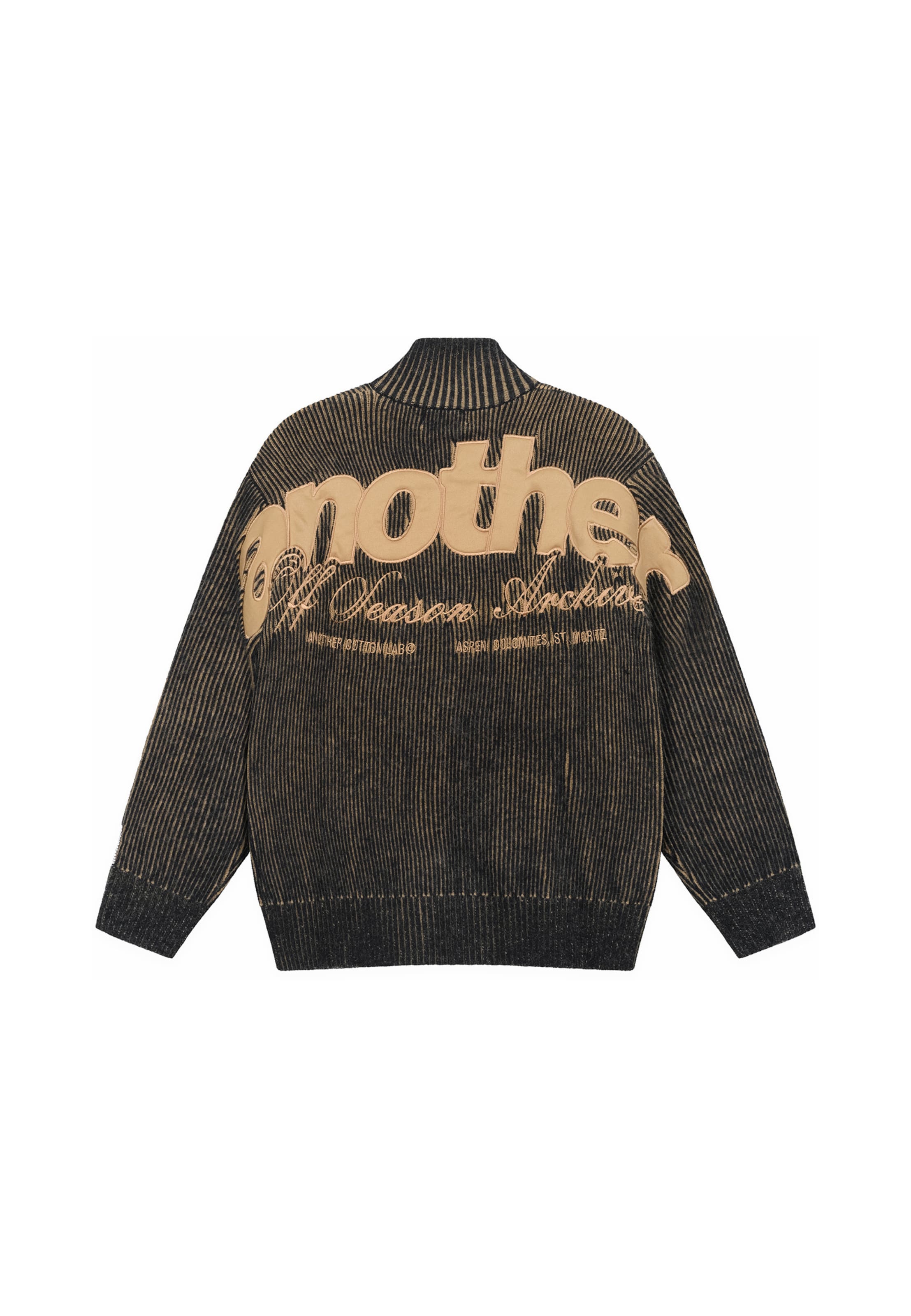 Another Cotton Lab Strickjacke in Schwarz