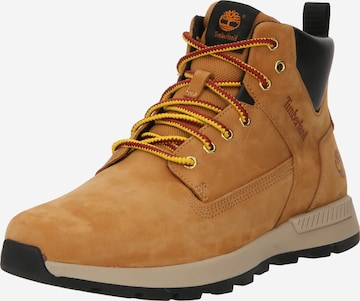 TIMBERLAND Veterboots 'Killington' in Geel: voorkant