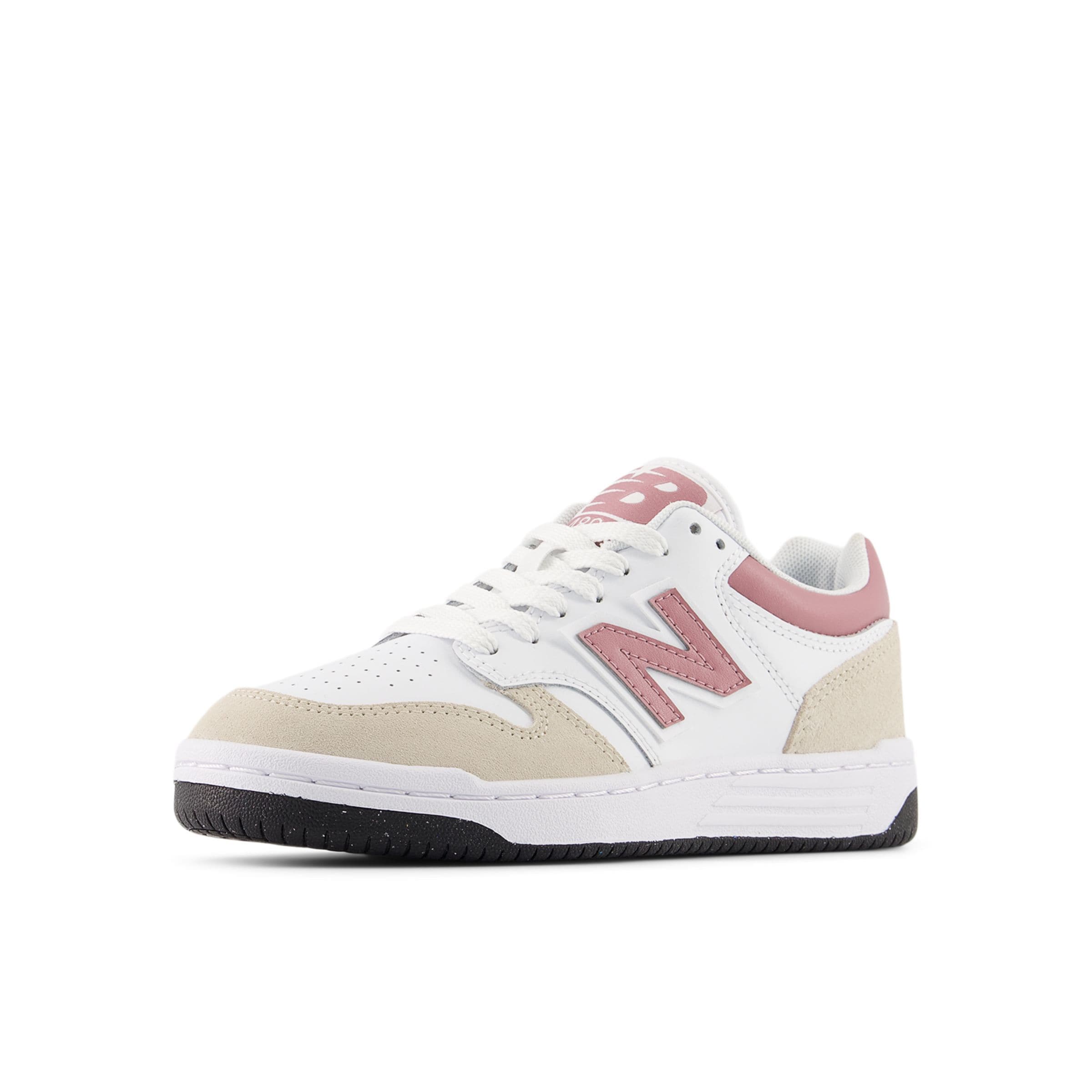 new balance - Sapatilhas 'B480 Lace' em branco: frente