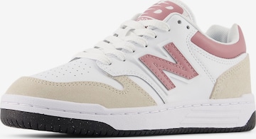 new balance - Sapatilhas 'B480 Lace' em branco: frente