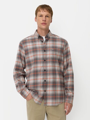 CAMEL ACTIVE Regular fit Button Up Shirt in Brown: front