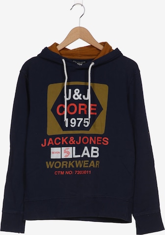 JACK & JONES Kapuzenpullover M in Blau: predná strana