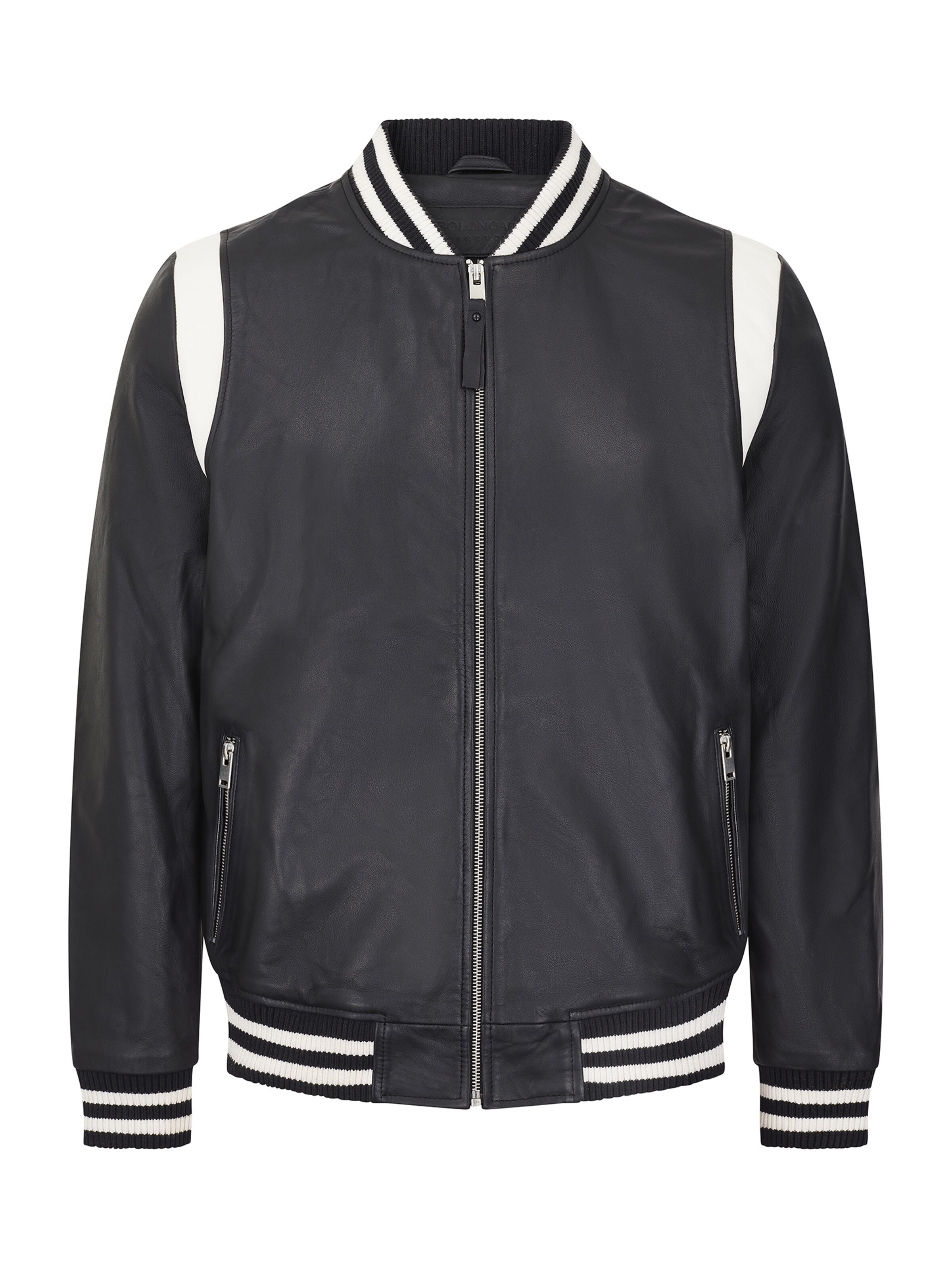 Bolongaro Trevor Between-season jacket 'Teddy Bomber' in Black: front