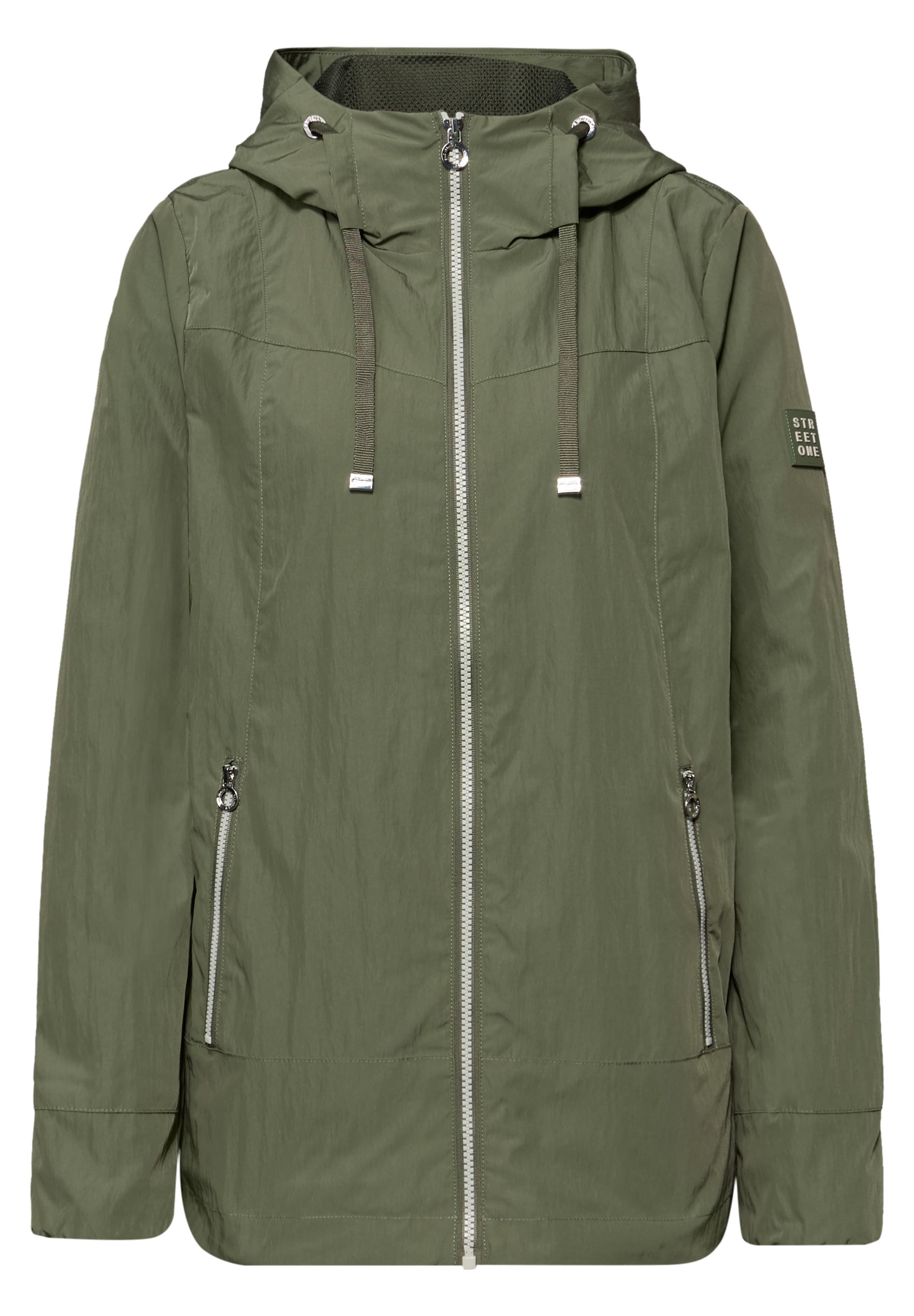 STREET ONE Between-Season Jacket in Green: front