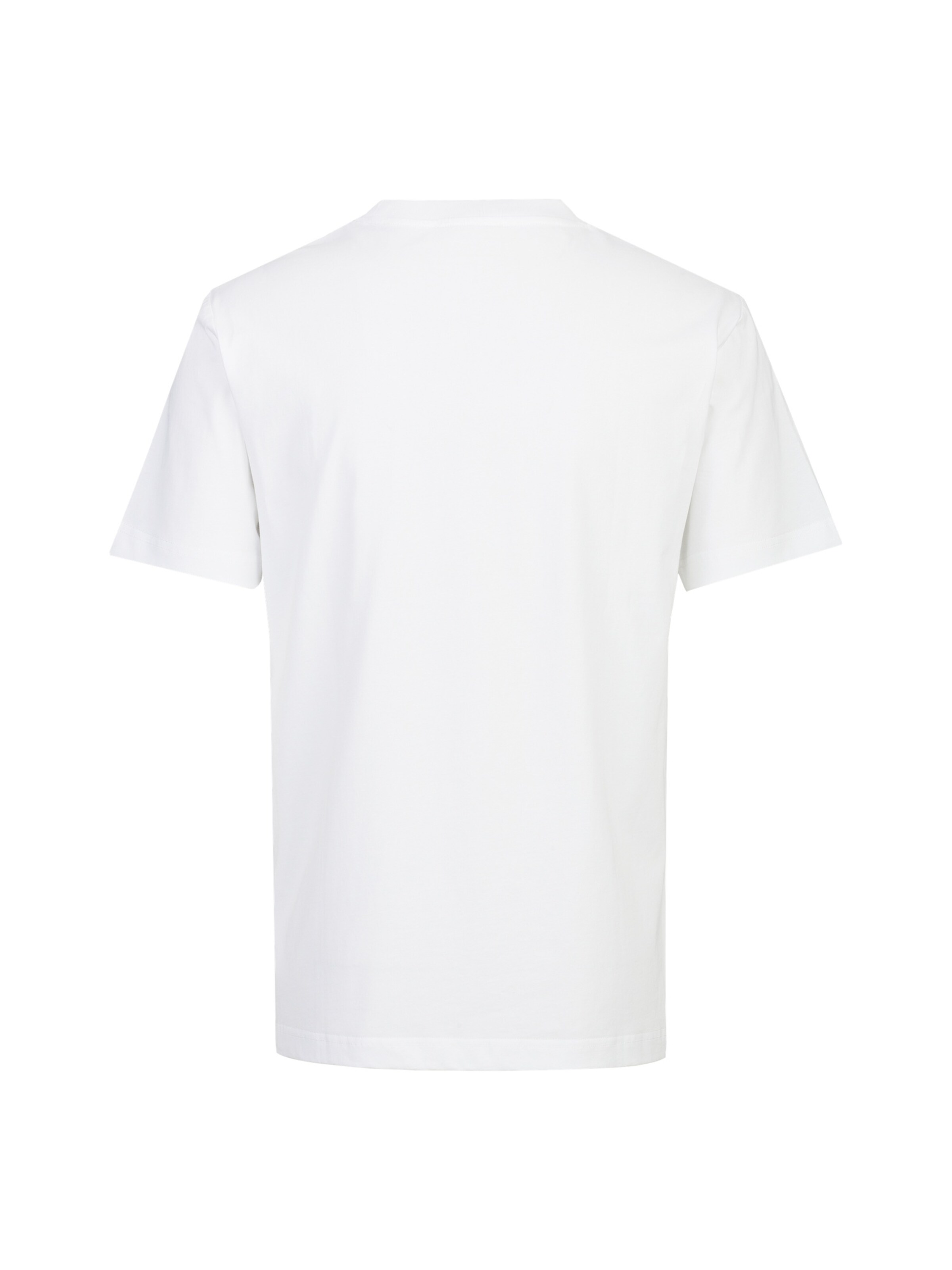 19V69 ITALIA Shirt 'Rafael Baroque Teddy Cool' in White