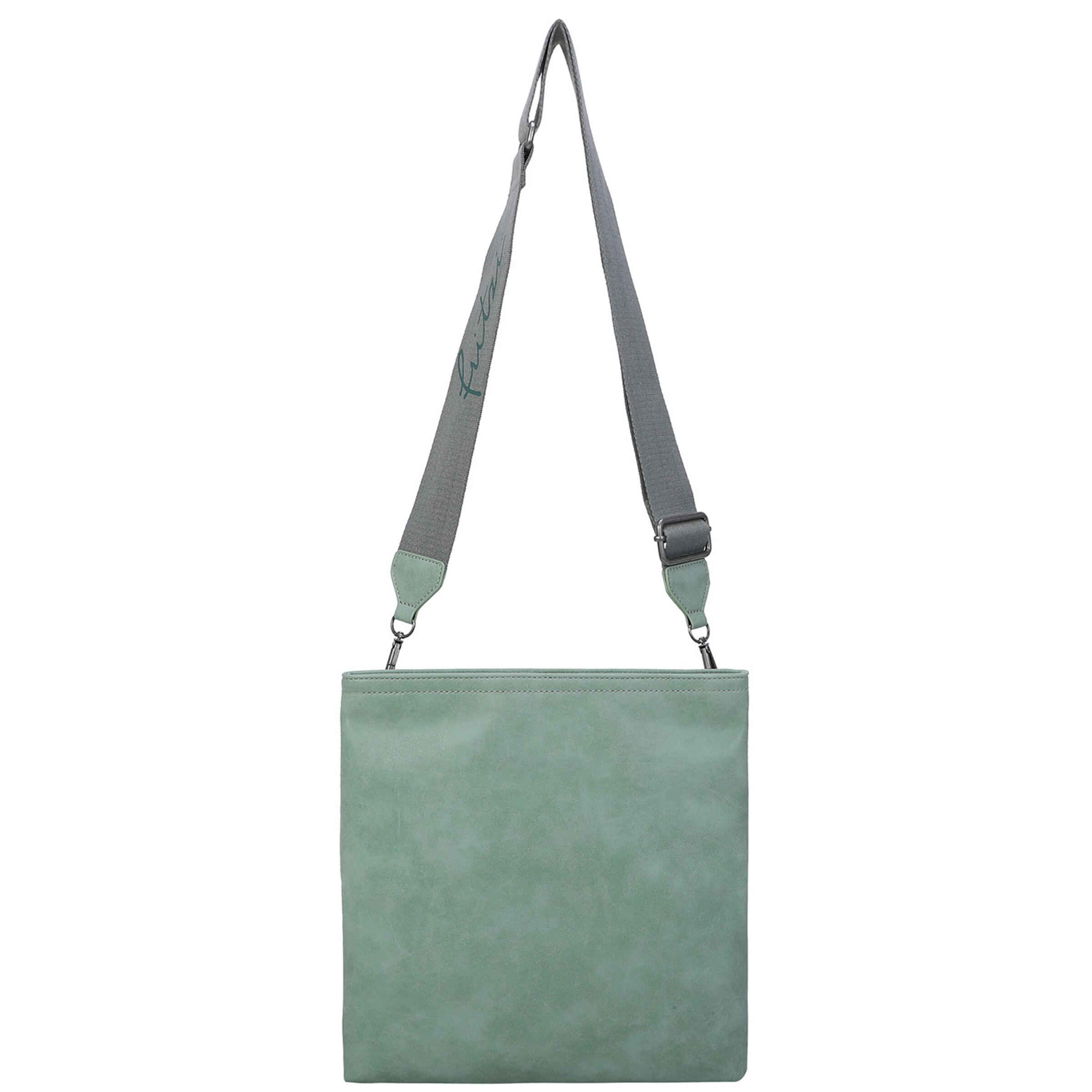 Fritzi aus Preußen Crossbody bag 'Ronja' in Green: front