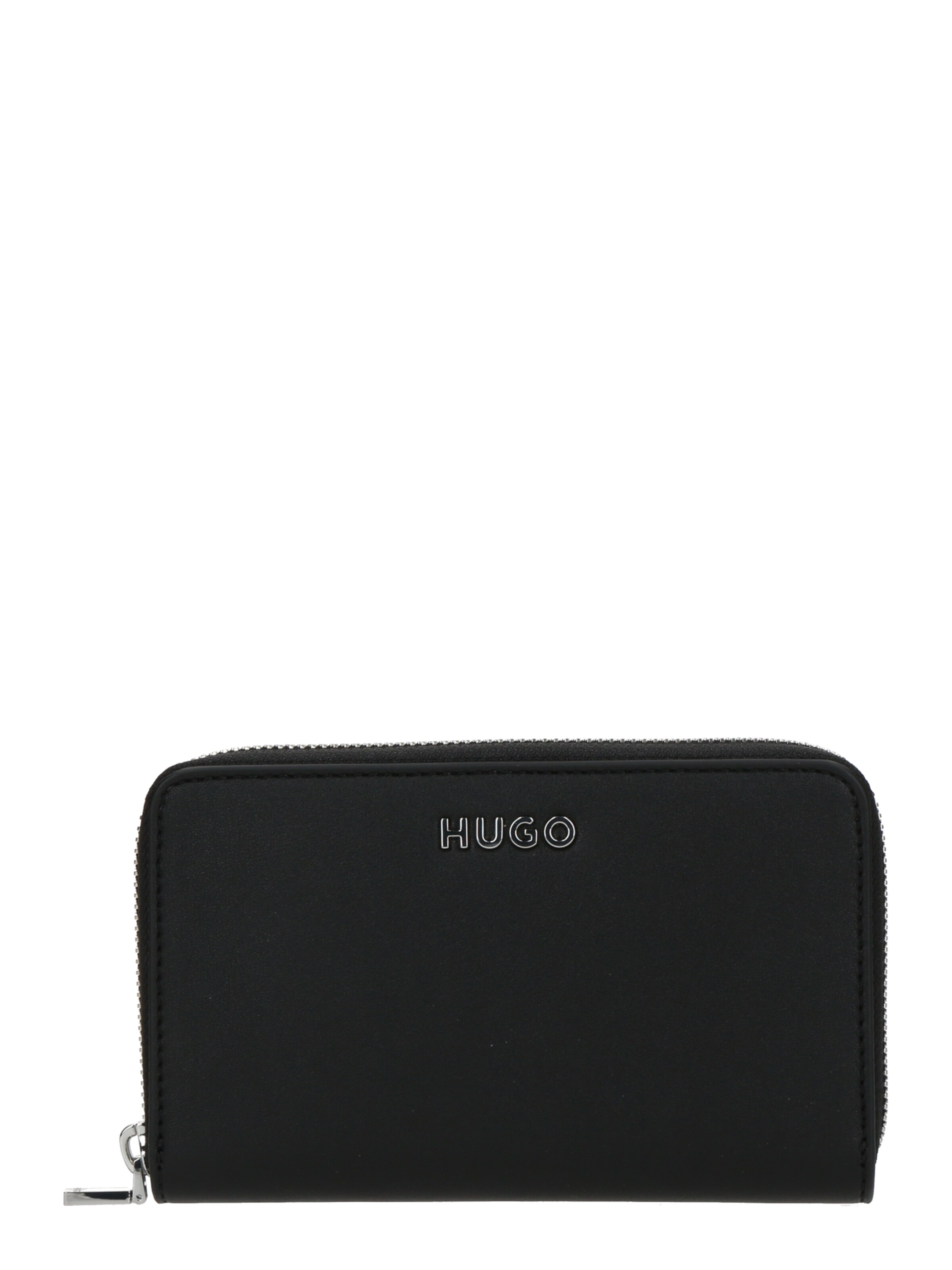 HUGO Wallet 'Chris' in Black: front