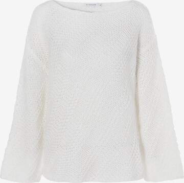 TATUUM Sweater 'Kesta' in White: front