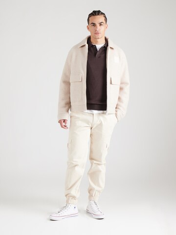 SELECTED HOMME Pullover 'SLHBERG' in Grau