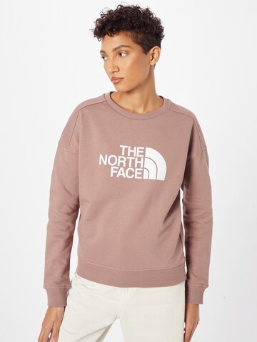 THE NORTH FACE - Sweatshirt 'Drew Peak' em rosa: frente