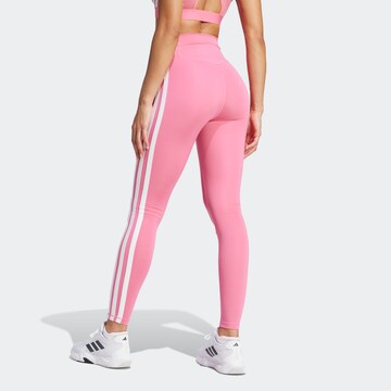 ADIDAS PERFORMANCE Skinny Sporthose 'Optime Essentials' in Pink