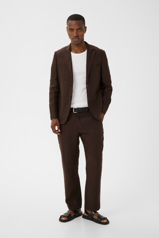 Matinique Regular Fit Sakko 'MAcharles' in Braun