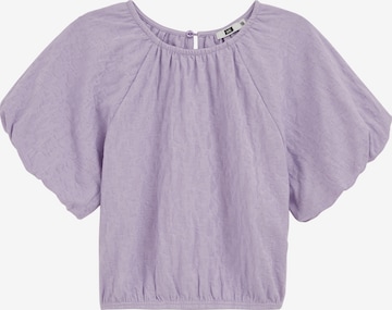 WE Fashion Pusero värissä lila: etupuoli