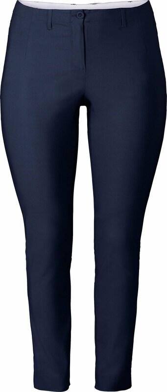 SHEEGO Slimfit Bengalin-Stretch-Hose 'Die Schmale' in Marine XN8347 SHEEGO Slimfit Bengalin-Stretch-Hose 'Die Schmale' in Marine XN8347
