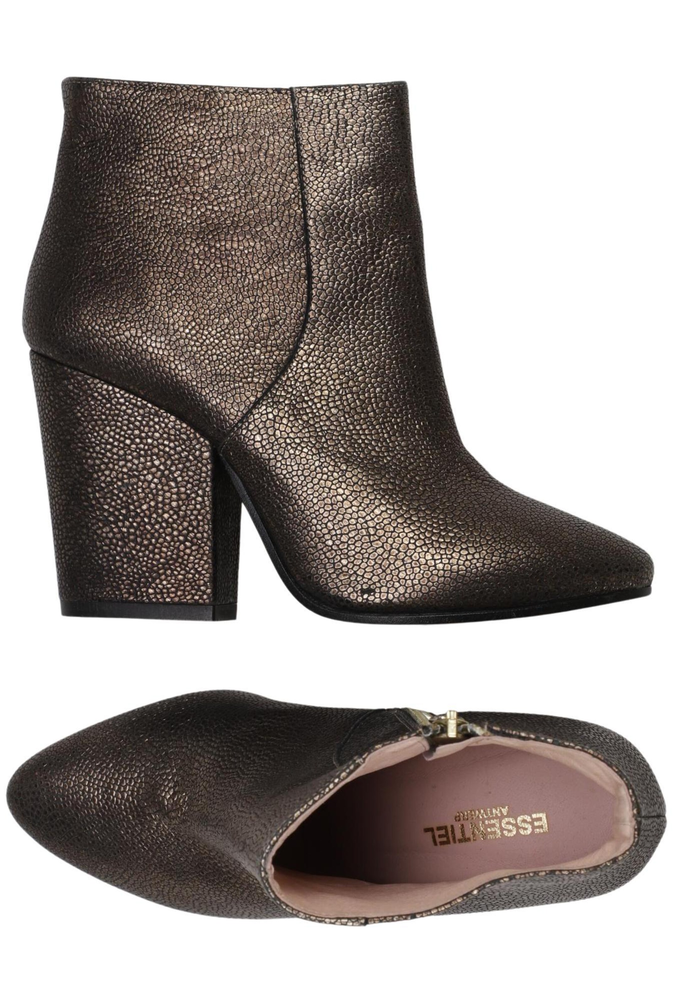 Essentiel Antwerp Stiefelette 36 in Gold: Vorderseite