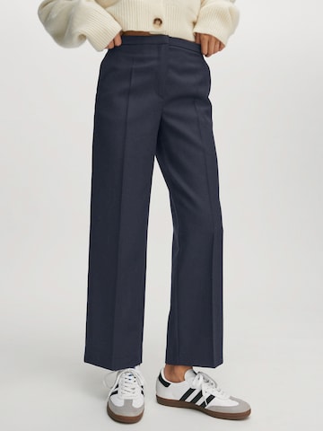 ABOUT YOU x Marie von Behrens Wide leg Pants 'Philine' in Blue: front