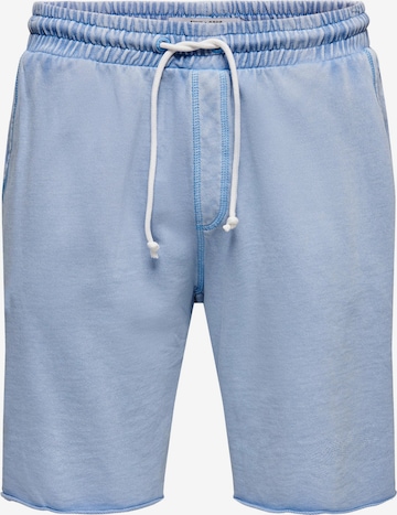 Only & Sons Shorts 'Look' in Blau: predná strana