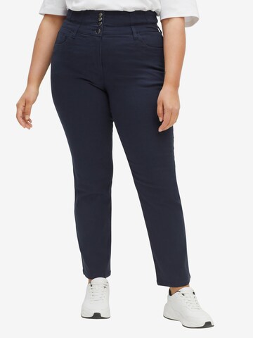 SHEEGO Slim fit Pants 'ANNE' in Blue: front