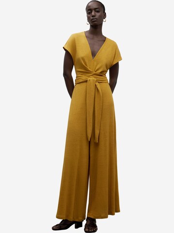 Adolfo Dominguez Jumpsuit in Yellow: front
