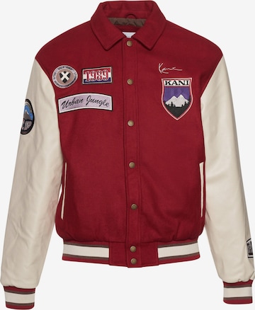 Veste mi-saison 'Chest Signature' Karl Kani en rouge : devant