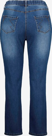 Ulla Popken Slimfit Jeans 'Mia' in Blau