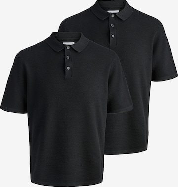 JACK & JONES Shirt 'George' in Black: front
