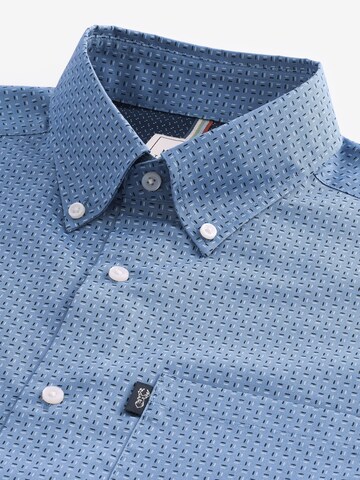 Next Regular fit Button Up Shirt in Blue