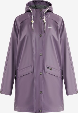 Veste fonctionnelle Schmuddelwedda en violet : devant