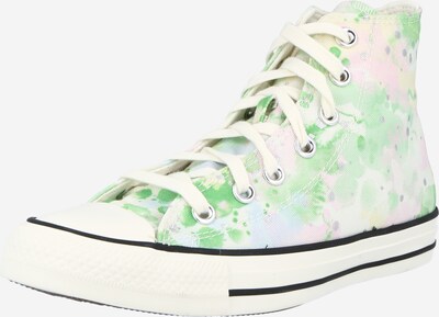 Sneaker înalt 'CHUCK TAYLOR ALL STAR SUMMER FEST' CONVERSE pe bej / albastru deschis / verde mentă / verde pastel, Vizualizare produs