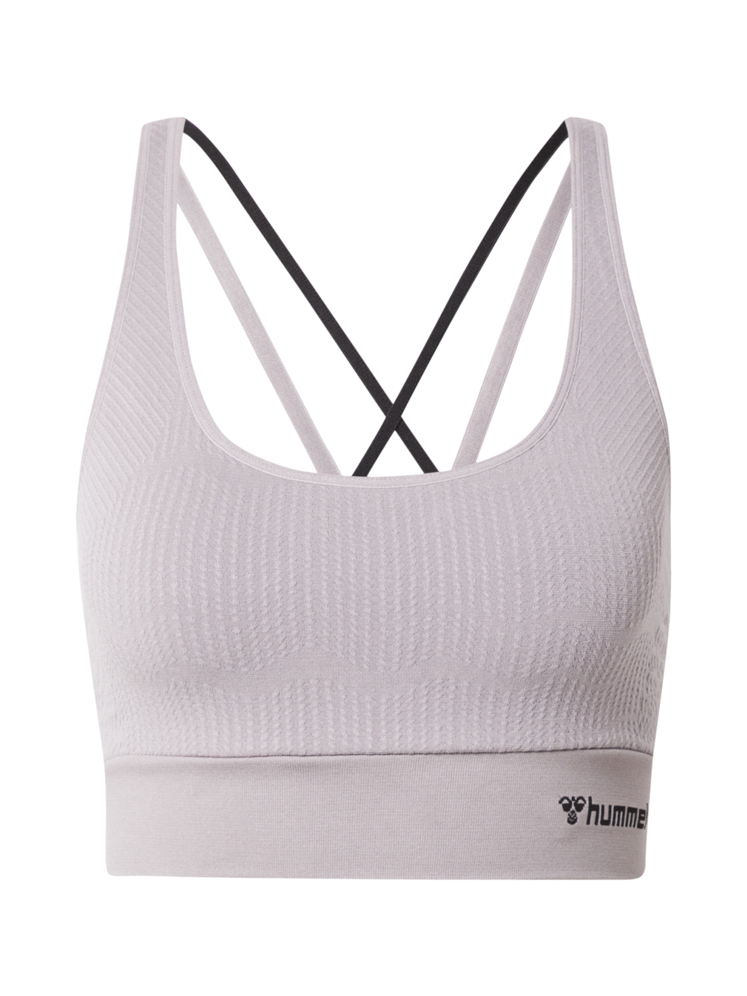 Hummel Korzet Športová podprsenka - Sivá: predná strana