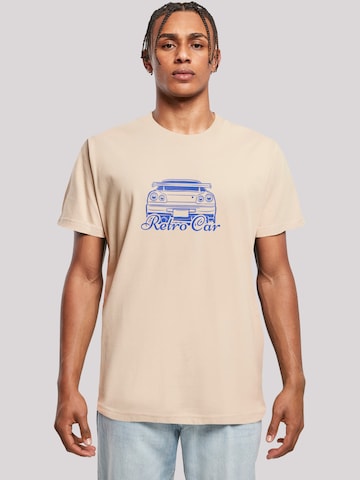 F4NT4STIC Shirt in Beige: voorkant