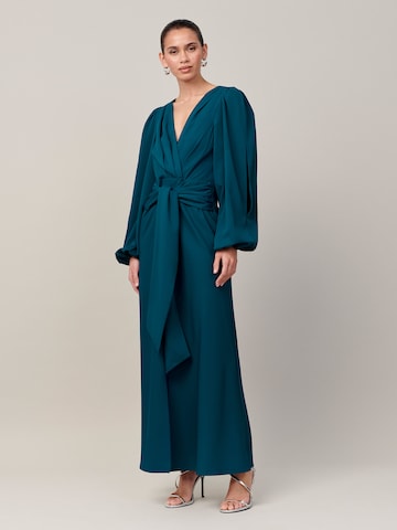 Rochie de la Sável pe albastru