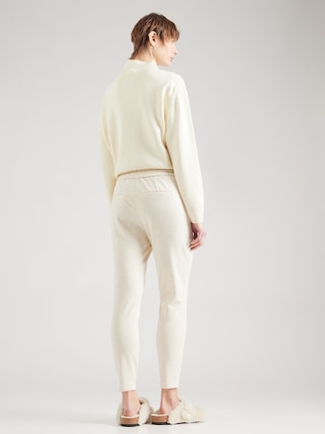 VERO MODA Tapered Pleat-Front Pants 'VMEva' in Beige