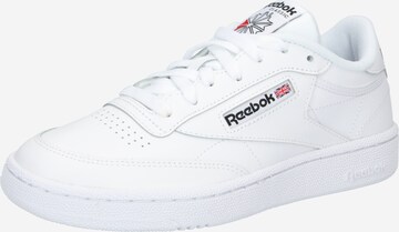 Reebok Ниски маратонки 'Club C 85' в бяло: отпред