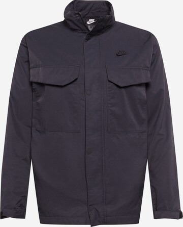 Nike Sportswear Overgangsjakke i sort: forside