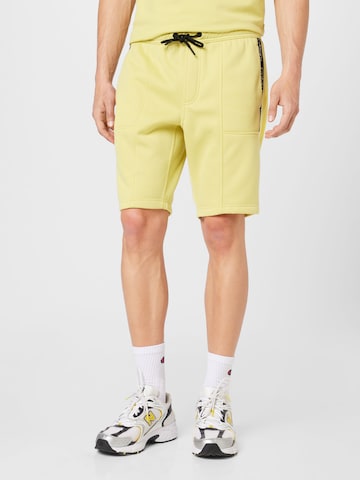 geltona Calvin Klein Jeans Standartinis Kelnės: priekis