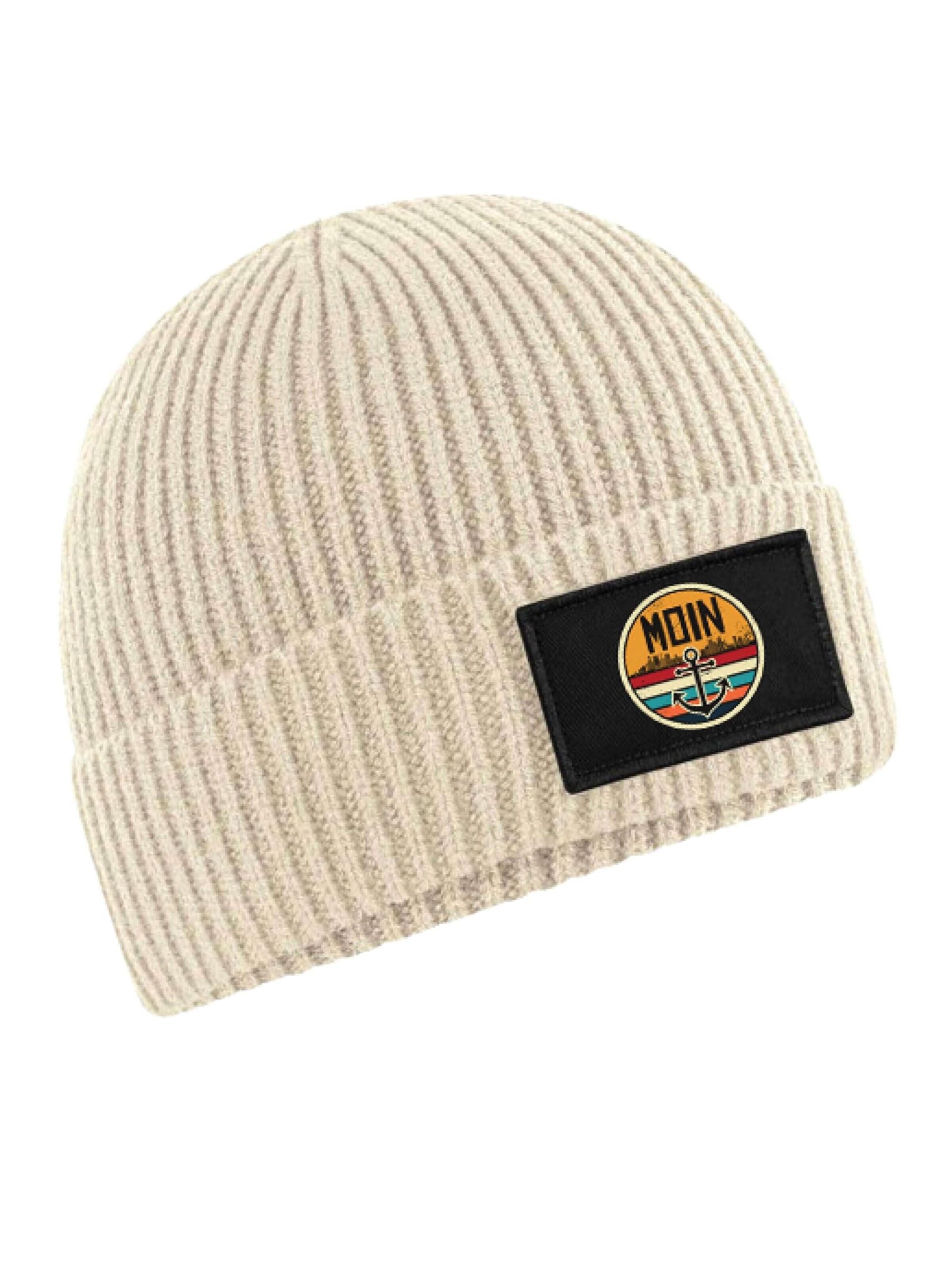 Youth Designz Mütze 'Moin Anker'‌‌‌‌‌‌ in Beige