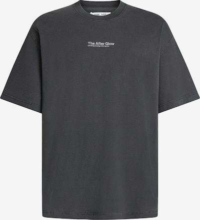 Marškinėliai iš Samsøe Samsøe, spalva – tamsiai pilka / juodo džinso spalva, Prekių apžvalga