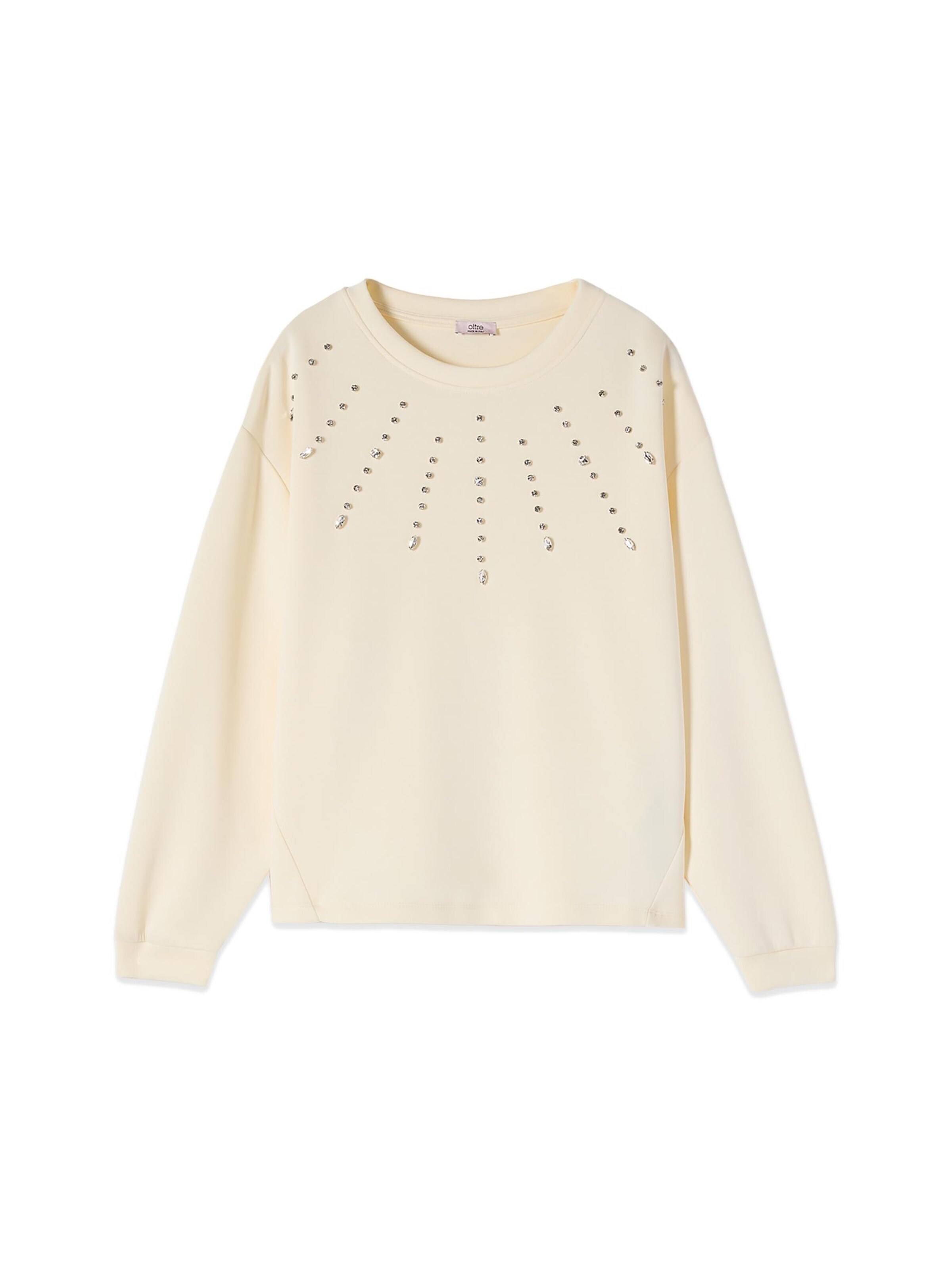oltre - Sudadera en blanco: frente