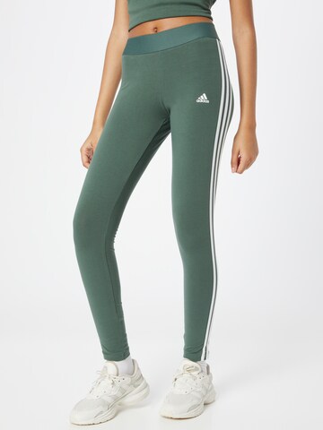 ADIDAS SPORTSWEARSkinny Sportske hlače 'Essential' - zelena boja: prednji dio